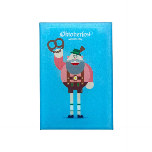 Oktoberfest München™ Happy Bayern Magnet Sepp