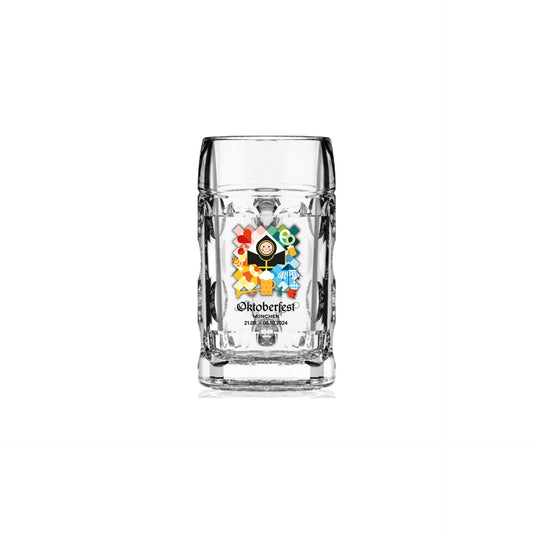 Wiesn™ Glass Mug Seidelchen 2024