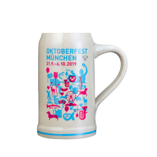 Official Oktoberfest mug 2019 without pewter lid